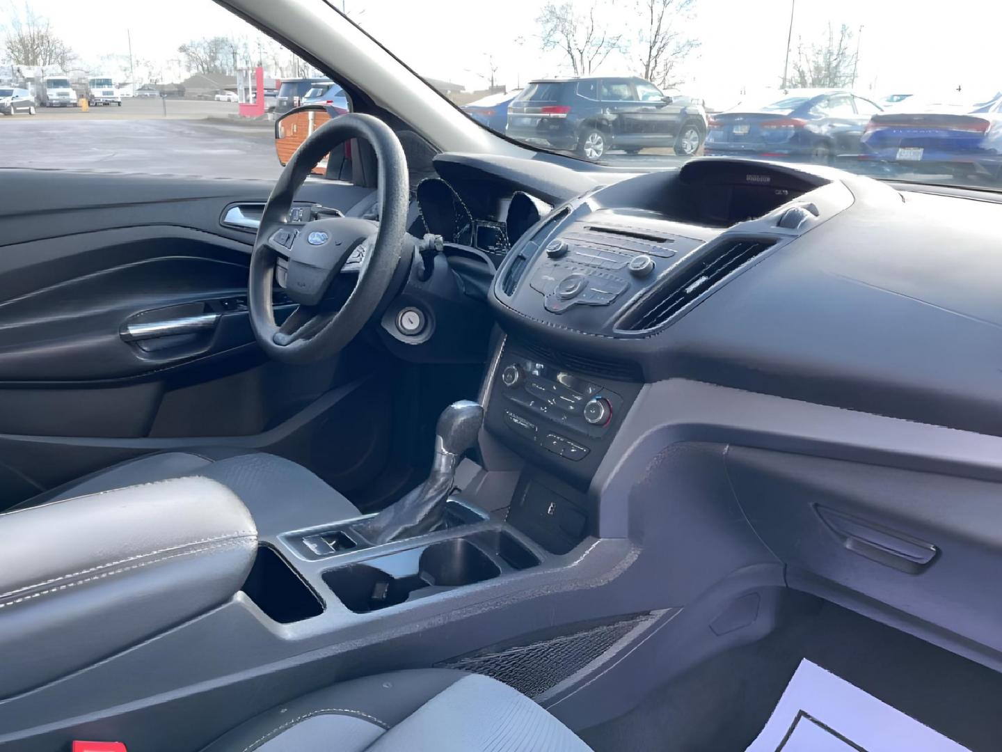 2017 Ruby Red Metallic Tinted Clearcoat Ford Escape (1FMCU9GD4HU) with an 1.5L L4 DOHC 16V engine, 6-Speed Automatic transmission, located at 1230 East Main St, Xenia, OH, 45385, (937) 908-9800, 39.688026, -83.910172 - Photo#7