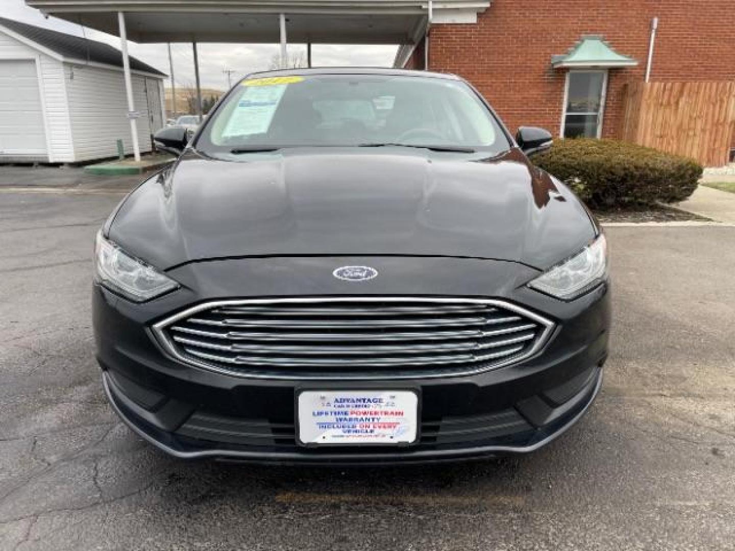 2017 Shadow Black Ford Fusion SE (3FA6P0HD7HR) with an 1.5L L4 DOHC 16V engine, 6-Speed Automatic transmission, located at 401 Woodman Dr, Riverside, OH, 45431, (937) 908-9800, 39.760899, -84.123421 - Photo#2