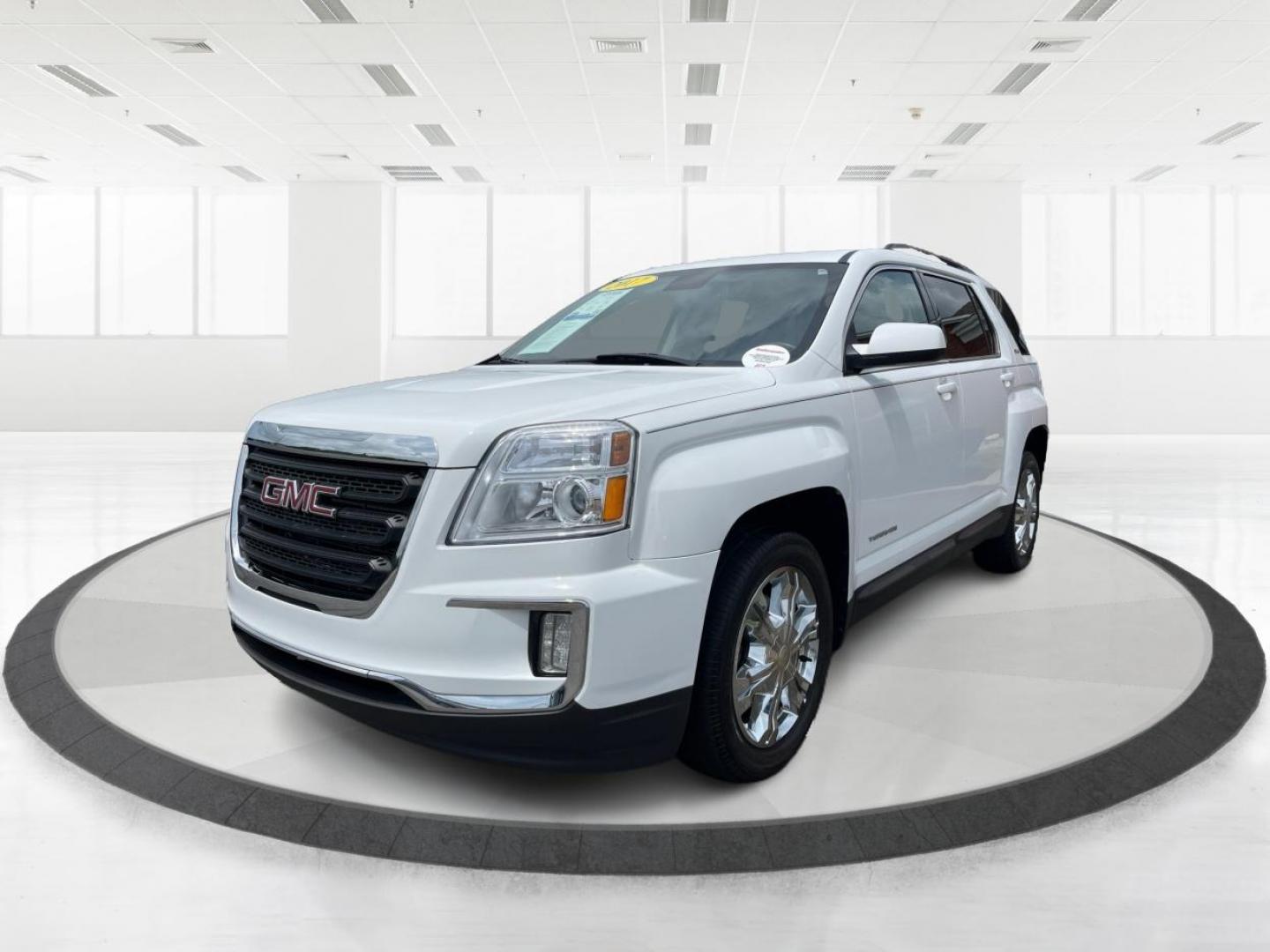 2017 Summit White GMC Terrain SLE2 AWD (2GKFLTEK5H6) with an 2.4L L4 DOHC 16V engine, 6-Speed Automatic transmission, located at 880 E. National Road, Vandalia, OH, 45377, (937) 908-9800, 39.891918, -84.183594 - Photo#7