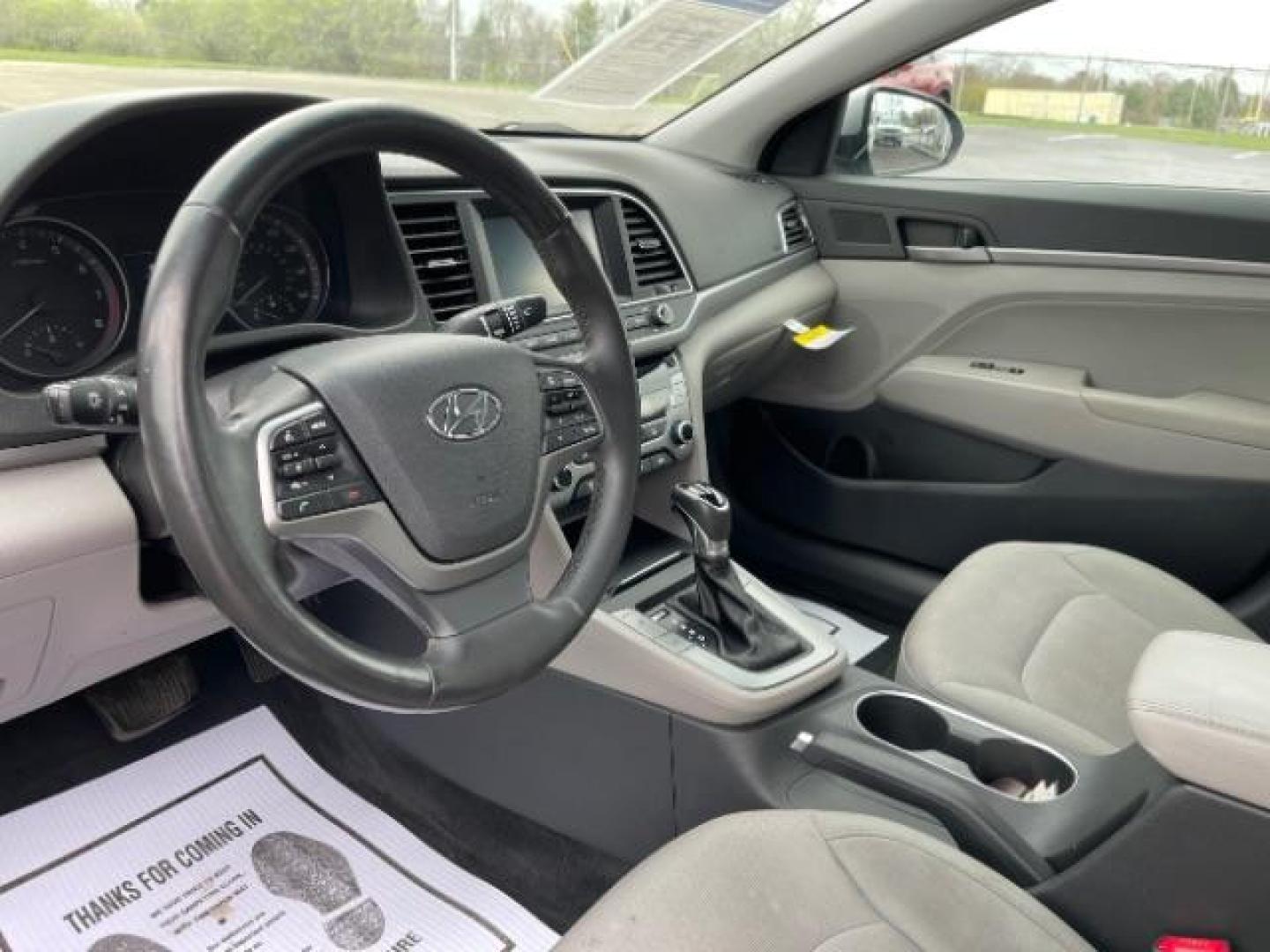 2017 Gray Hyundai Elantra SE (5NPD84LF1HH) , located at 4508 South Dixie Dr, Moraine, OH, 45439, (937) 908-9800, 39.689976, -84.218452 - Photo#6