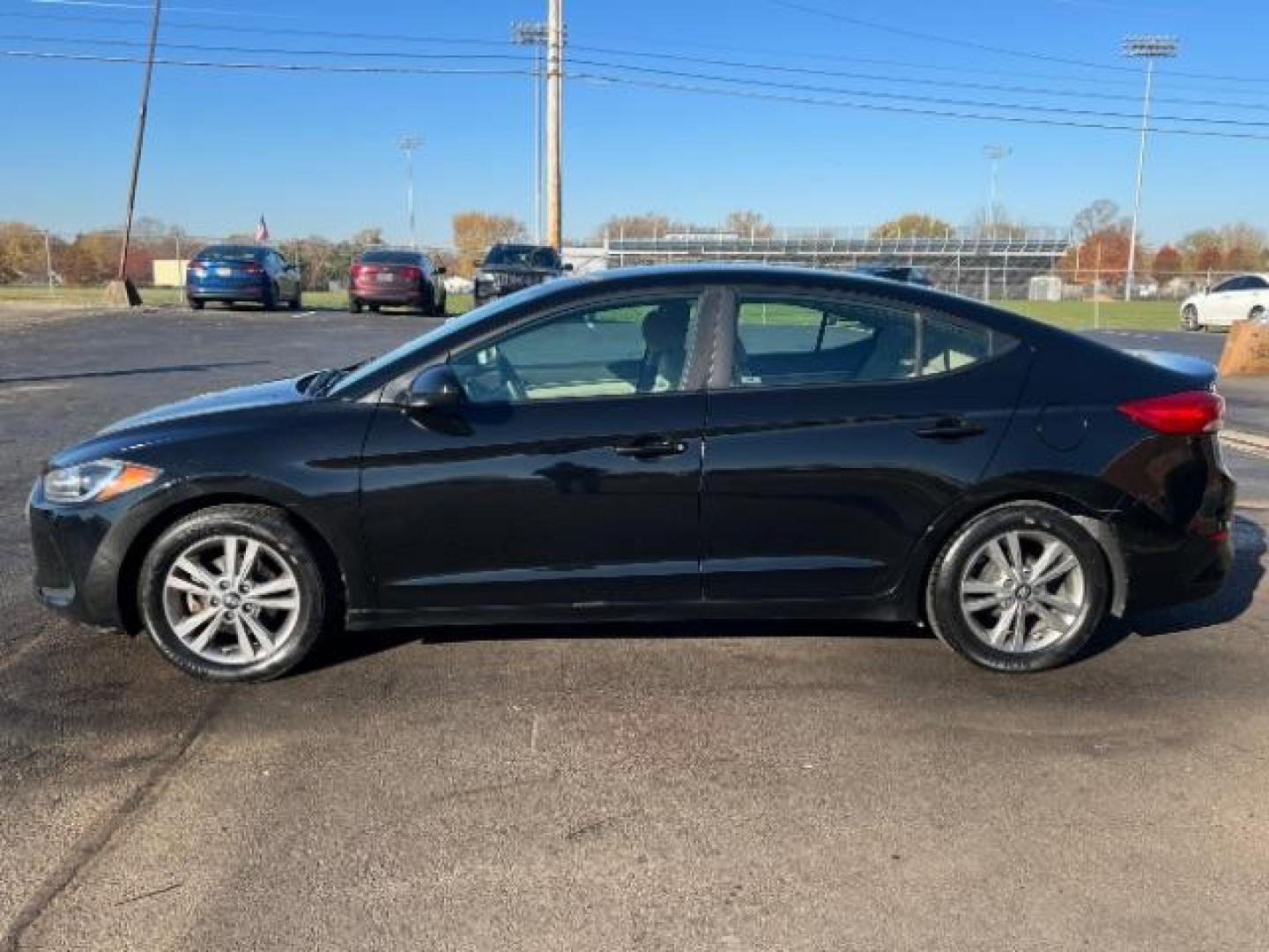 2017 Black Hyundai Elantra SE (KMHD84LF3HU) , located at 1951 S Dayton Lakeview Rd., New Carlisle, OH, 45344, (937) 908-9800, 39.890999, -84.050255 - Photo#3