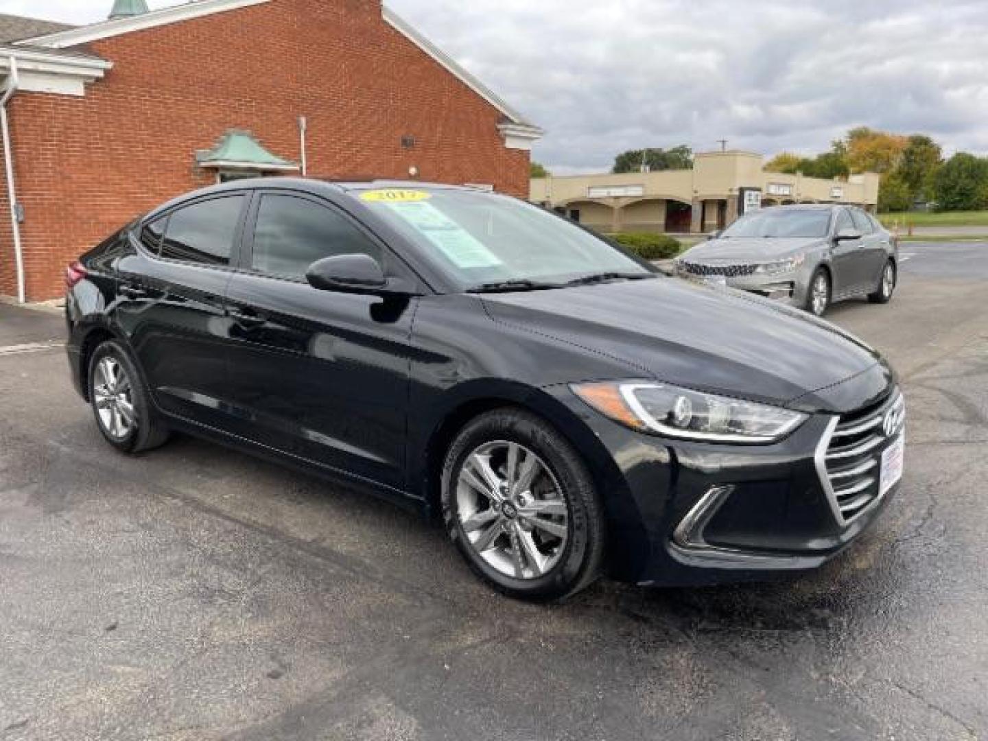 2017 Black Diamond Hyundai Elantra Value Edition 6A (KMHD84LF2HU) with an 1.8L L4 DOHC 16V engine, 6-Speed Automatic transmission, located at 1230 East Main St, Xenia, OH, 45385, (937) 908-9800, 39.688026, -83.910172 - Photo#0