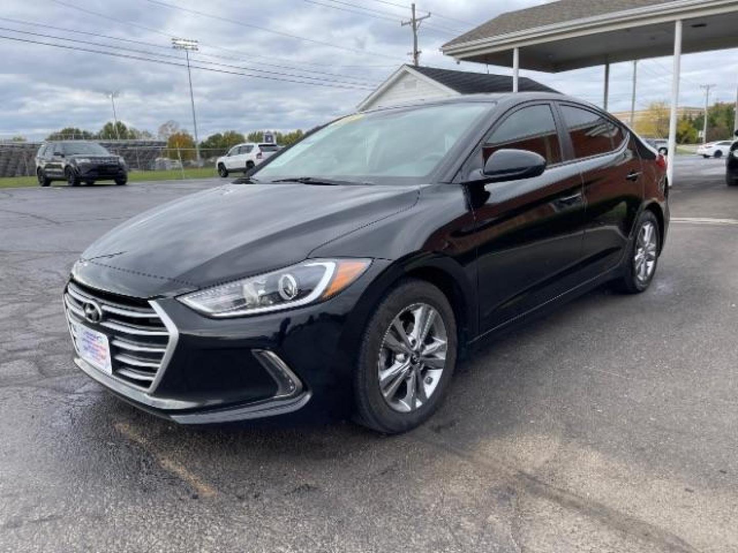 2017 Black Diamond Hyundai Elantra Value Edition 6A (KMHD84LF2HU) with an 1.8L L4 DOHC 16V engine, 6-Speed Automatic transmission, located at 1230 East Main St, Xenia, OH, 45385, (937) 908-9800, 39.688026, -83.910172 - Photo#1