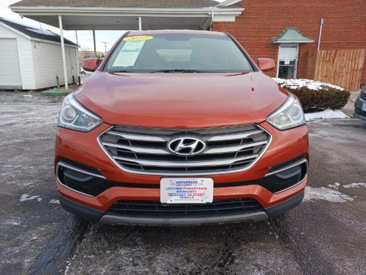 2017 Canyon Copper Hyundai Santa Fe Sport 2.4 AWD (5XYZTDLB2HG) with an 2.4L L4 DOHC 16V engine, 6-Speed Automatic transmission, located at 1184 Kauffman Ave, Fairborn, OH, 45324, (937) 908-9800, 39.807072, -84.030914 - Photo#1