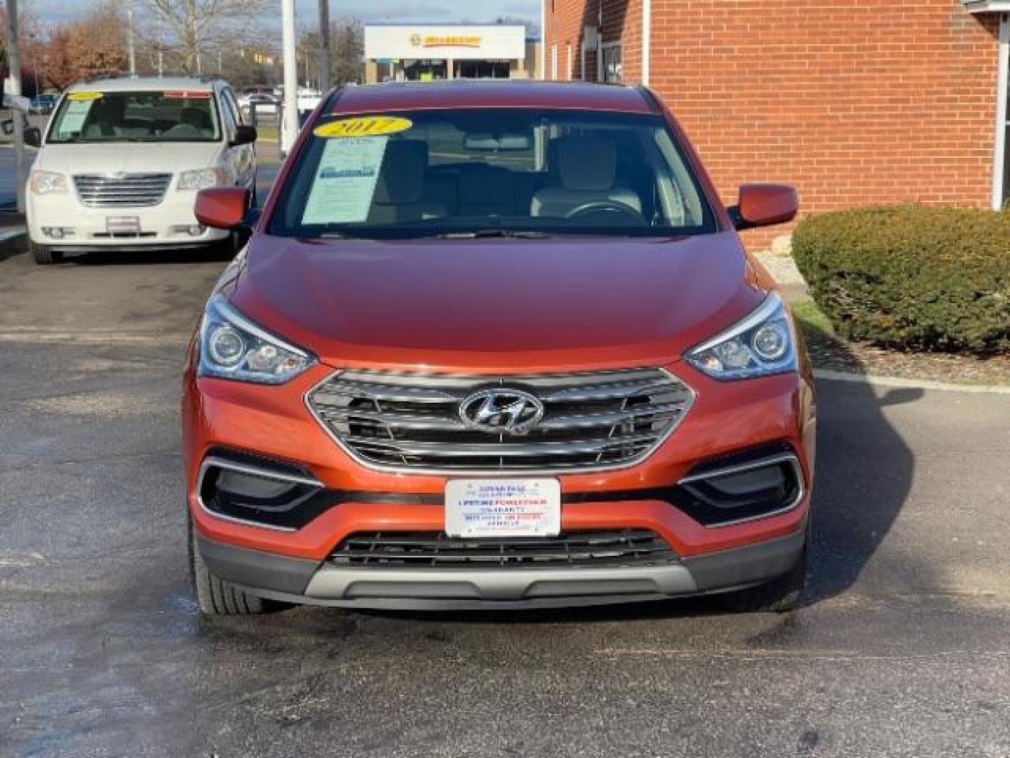 2017 Canyon Copper Hyundai Santa Fe Sport 2.4 FWD (5XYZT3LB8HG) with an 2.4L L4 DOHC 16V engine, 6-Speed Automatic transmission, located at 1230 East Main St, Xenia, OH, 45385, (937) 908-9800, 39.688026, -83.910172 - Photo#5