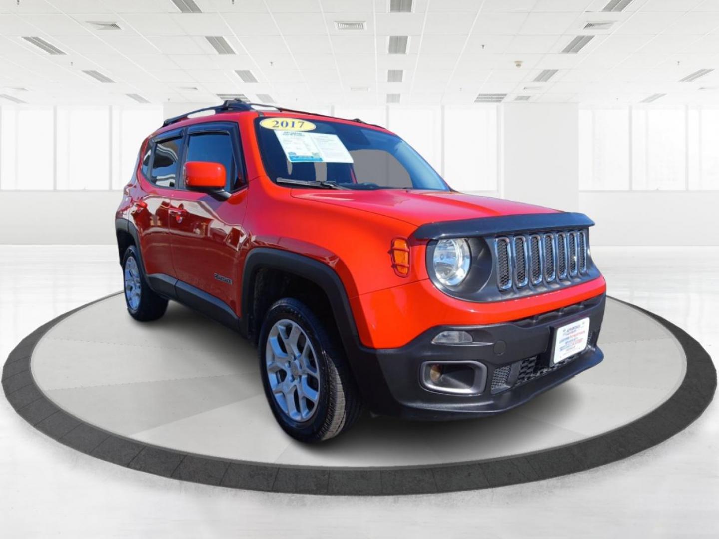 2017 Colorado Red Jeep Renegade Latitude 4WD (ZACCJBBB4HP) with an 2.4L L4 DOHC 16V engine, 6M transmission, located at 401 Woodman Dr, Riverside, OH, 45431, (937) 908-9800, 39.760899, -84.123421 - Photo#0