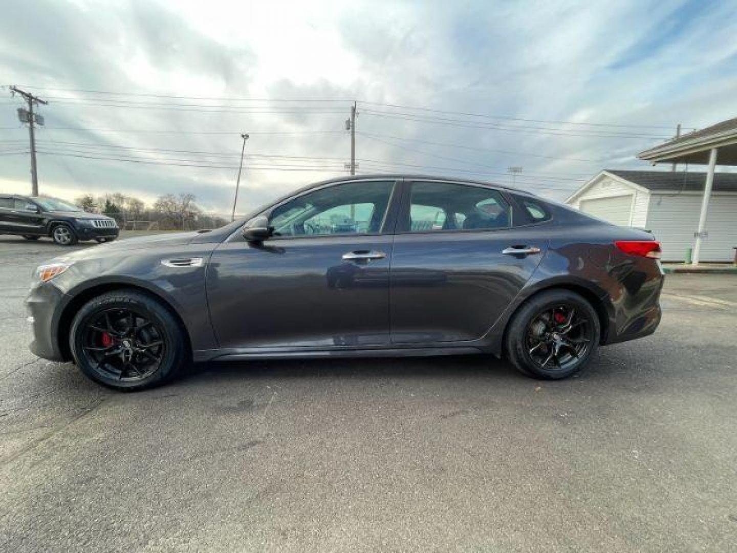 2017 Platinum Graphite Kia Optima LX (5XXGT4L31HG) with an 2.4L L4 DOHC 16V engine, 6-Speed Automatic transmission, located at 1099 N County Rd 25A, Troy, OH, 45373, (937) 908-9800, 40.057079, -84.212883 - Photo#3