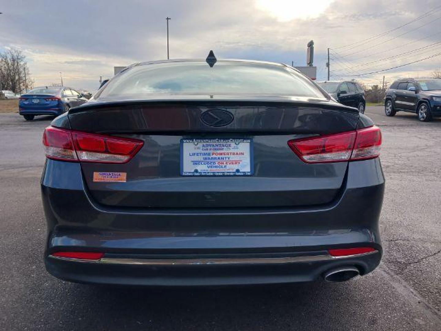 2017 Platinum Graphite Kia Optima LX (5XXGT4L31HG) with an 2.4L L4 DOHC 16V engine, 6-Speed Automatic transmission, located at 1099 N County Rd 25A, Troy, OH, 45373, (937) 908-9800, 40.057079, -84.212883 - Photo#5