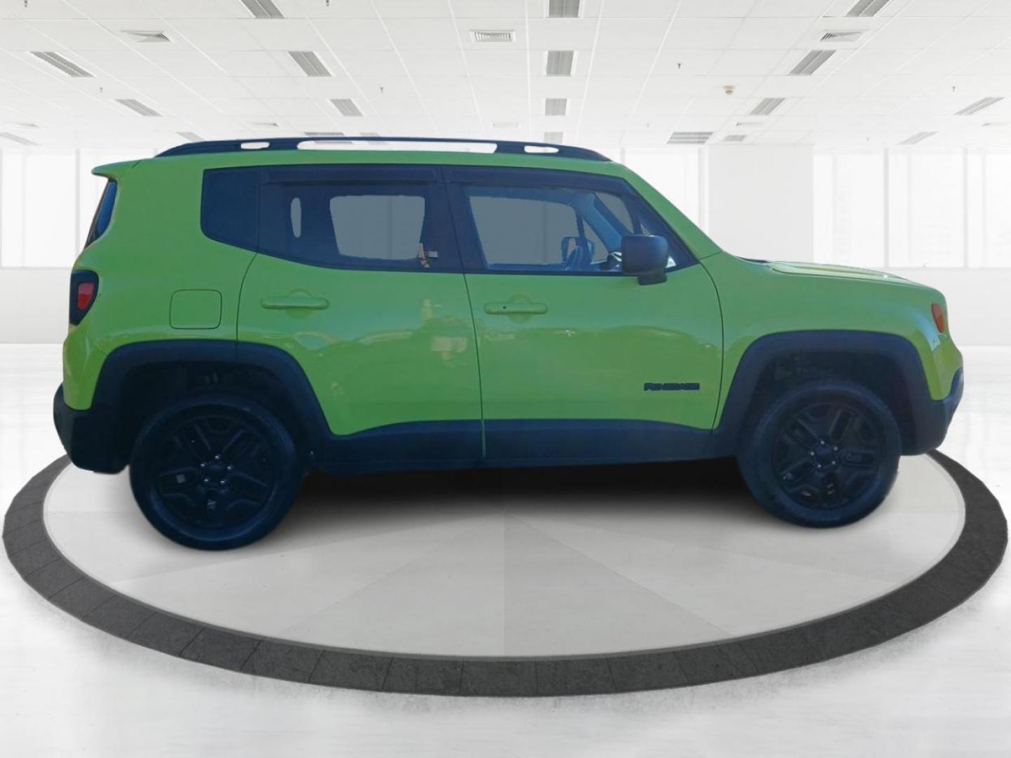 2018 Hypergreen Clear Coat Jeep Renegade Sport 4WD (ZACCJBAB7JP) with an 2.4L L4 DOHC 16V engine, 6M transmission, located at 1099 N County Rd 25A, Troy, OH, 45373, (937) 908-9800, 40.057079, -84.212883 - Photo#0