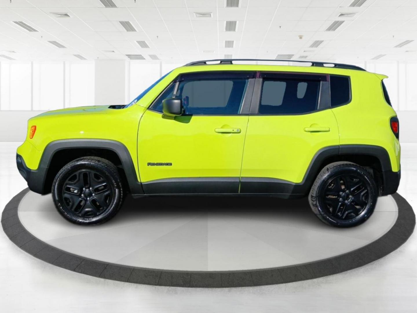 2018 Hypergreen Clear Coat Jeep Renegade Sport 4WD (ZACCJBAB7JP) with an 2.4L L4 DOHC 16V engine, 6M transmission, located at 1099 N County Rd 25A, Troy, OH, 45373, (937) 908-9800, 40.057079, -84.212883 - Photo#3