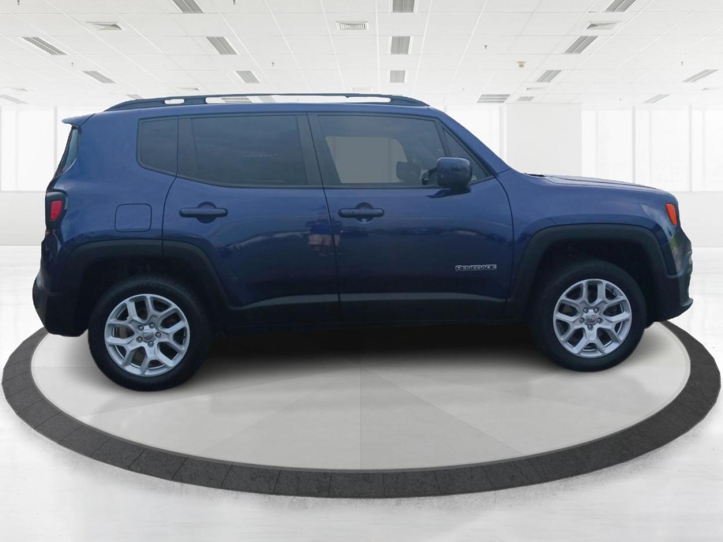 2018 Jetset Blue /Black, premium cloth Jeep Renegade (ZACCJBBB6JP) with an 2.4L L4 DOHC 16V engine, Automatic transmission, located at 880 E. National Road, Vandalia, OH, 45377, (937) 908-9800, 39.891918, -84.183594 - Photo#0