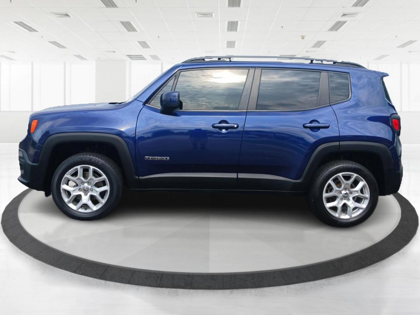 2018 Jetset Blue /Black, premium cloth Jeep Renegade (ZACCJBBB6JP) with an 2.4L L4 DOHC 16V engine, Automatic transmission, located at 880 E. National Road, Vandalia, OH, 45377, (937) 908-9800, 39.891918, -84.183594 - Photo#3