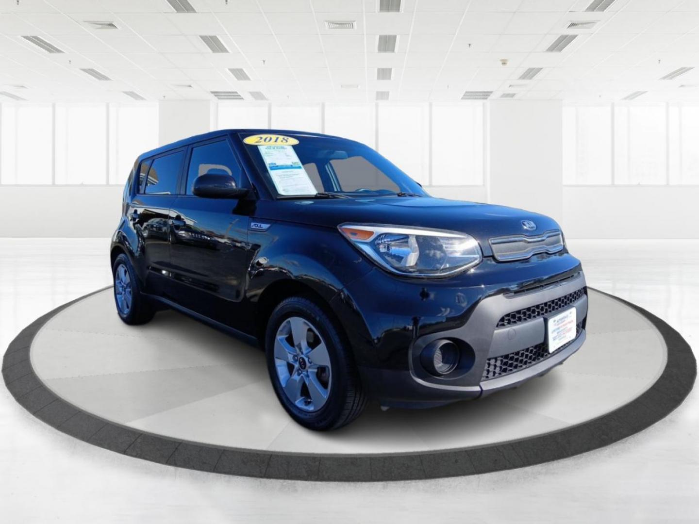 2018 Kia Soul Base 6A (KNDJN2A23J7) with an 1.6L L4 DOHC 16V engine, 6-Speed Automatic transmission, located at 880 E. National Road, Vandalia, OH, 45377, (937) 908-9800, 39.891918, -84.183594 - 2018 Kia Soul Base 6A - Photo#0