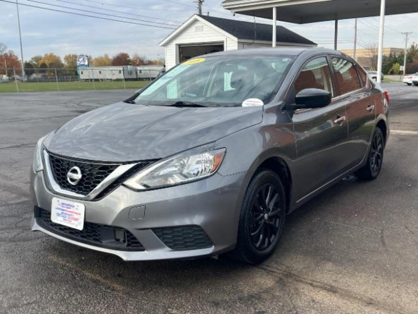 2018 Gray Nissan Sentra S (3N1AB7AP6JY) , located at 1230 East Main St, Xenia, OH, 45385, (937) 908-9800, 39.688026, -83.910172 - Photo#2