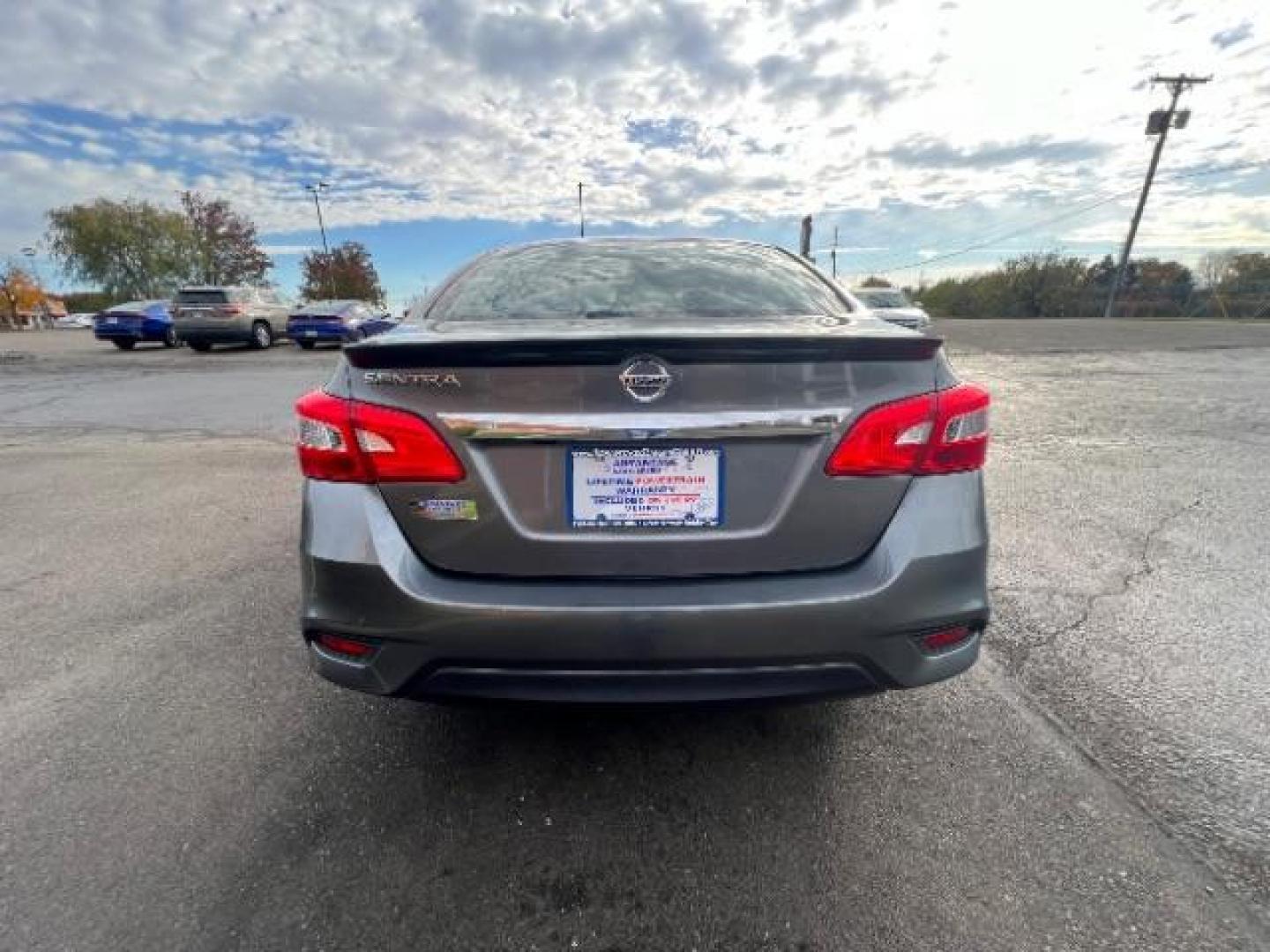 2018 Gray Nissan Sentra S (3N1AB7AP6JY) , located at 1230 East Main St, Xenia, OH, 45385, (937) 908-9800, 39.688026, -83.910172 - Photo#4