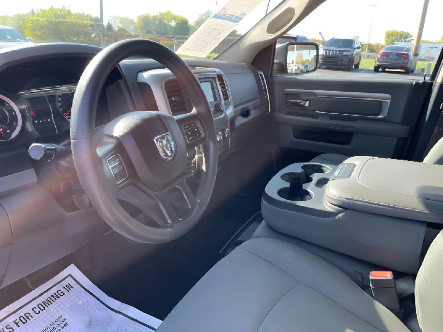 2018 Gray RAM 1500 SLT Crew Cab SWB 4WD (1C6RR7LT8JS) with an 5.7L V8 OHV 16V engine, 8A transmission, located at 1099 N County Rd 25A, Troy, OH, 45373, (937) 908-9800, 40.057079, -84.212883 - Photo#6