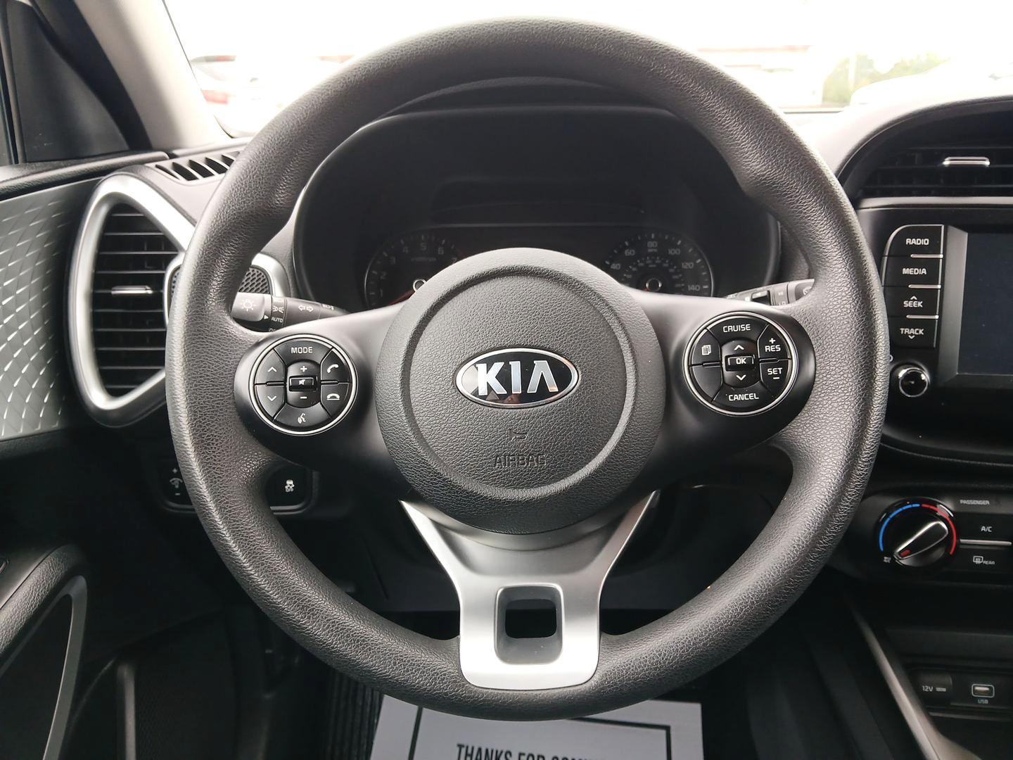 2020 Snow White Pearl Kia Soul S (KNDJ23AU1L7) with an 2.0L L4 DOHC 16V engine, CVT transmission, located at 1951 S Dayton Lakeview Rd., New Carlisle, OH, 45344, (937) 908-9800, 39.890999, -84.050255 - Photo#15